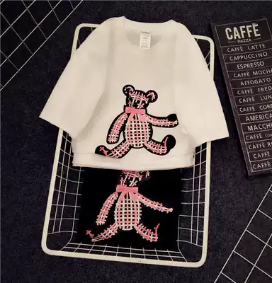 Hong Kong Tide Korean bear coat base shirt T-shirt women short sleeve half sleeve 2021 spring and summer new couple loose