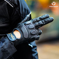 ROCK BIKER motorcycle riding gloves leather vintage thick protective EVA breathable Four Seasons men and women gloves