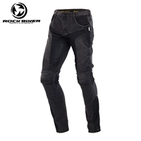 ROCK BIKER đi ​​xe máy quần đầu máy nam Harley quần jeans chống rơi mùa hè quần mỏng bốn mùa - Xe máy Rider thiết bị găng tay cụt ngón đi xe máy