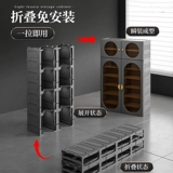 Шкаф для обуви без установки, новинка 2025 года, популярная домашняя дверь, внутренняя многоэтажная дверь для хранения, большая полка для обуви