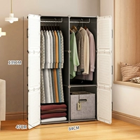 [Магнитный дверной замок] Утолщенные 6 дверей и 2 подвески - серый и белый (за дополнительные подвесы дополнительная плата не взимается)‼ ️