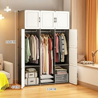 [Магнитный дверной замок] Толстая 12-дверная серия с 3 висячими белыми (висящая длинная юбка/куртка)