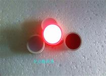 Digital tube LED game console light LED flat tube round head 18mm bright red hair red 2 cores 2 feet