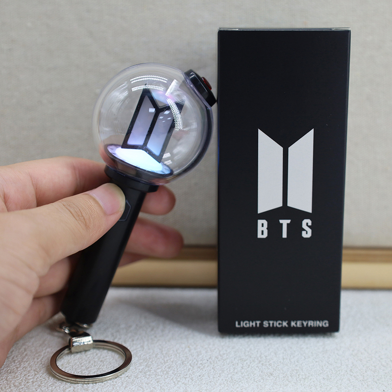 [in Stock] Bts Bangtan Boys Lightstick Keychain Blackpink Concert Star Merchandise Pendant