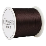 Кофейный ремешок из нефрита ручной работы, плетеный эластичный браслет из грецкого ореха