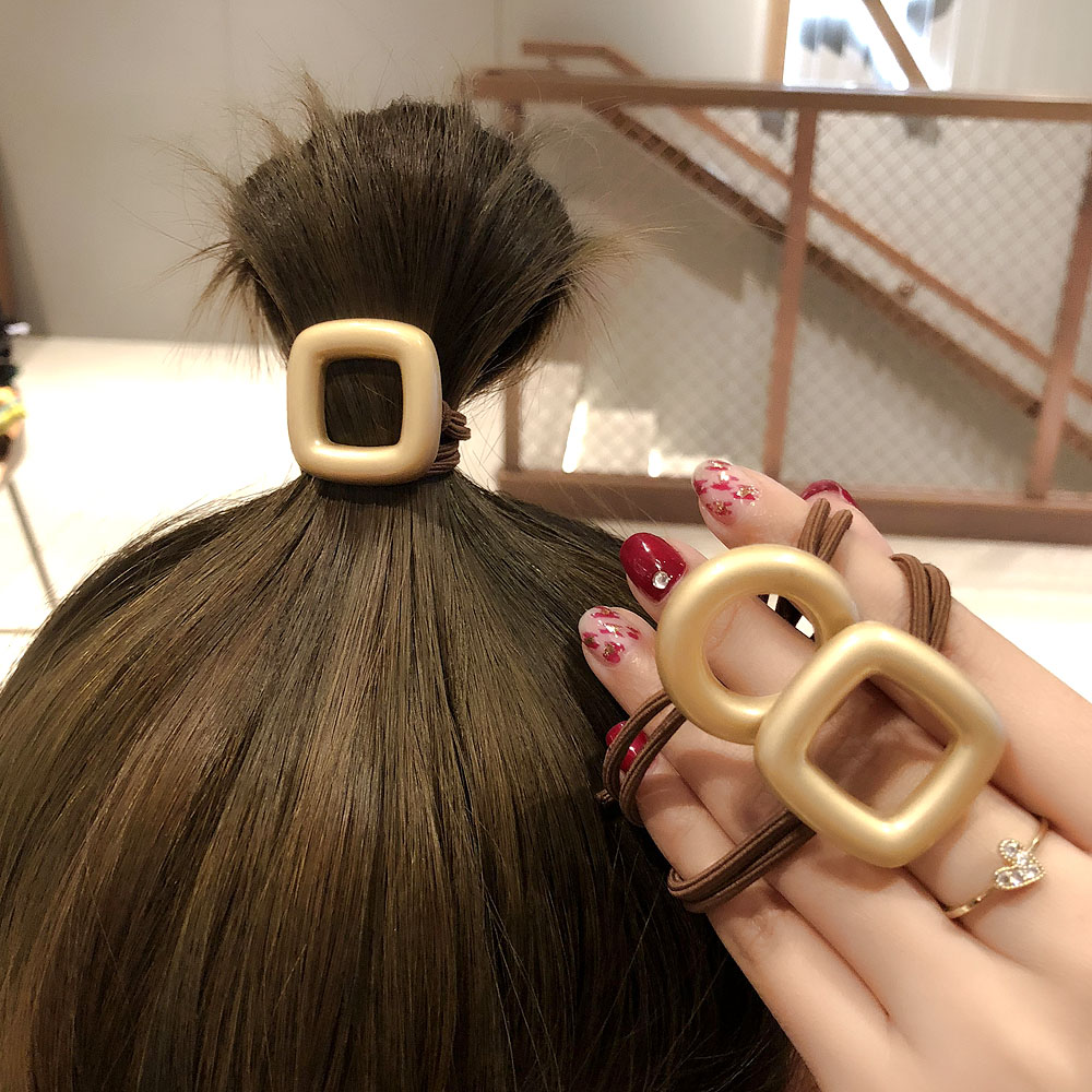 Simple Decoration Hair Ring display picture 2