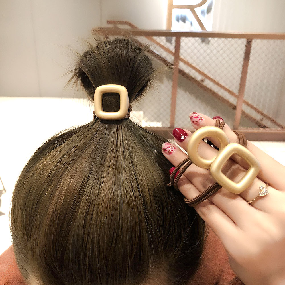 Simple Decoration Hair Ring display picture 1