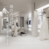 Professional modern bridal shop decoration design renderings, wedding dress shop, photography studio, plan construction drawings, panoramic view