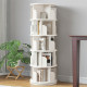 Rotating Bookshelf for Home Use, Small Apartment, Trendy 360-Degree Floor-Standing Storage Rack, Multi-Layer Storage, Student Bookcase, Picture Book Shelf