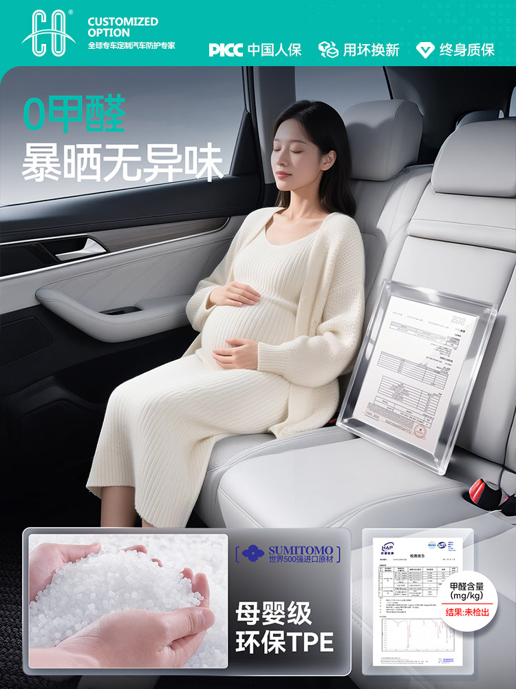 Suitable for 25 Models of the Wey Brand Gaoshan 8/9 Tpe-Specific Full-Coverage Car Mats, Original Factory Full-Car Starry Sky Carpet