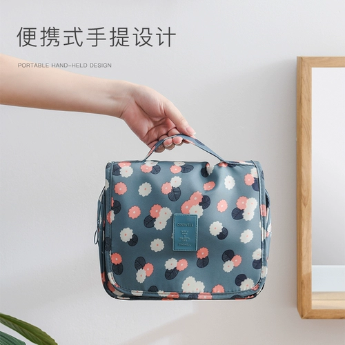 Портативная сумка через плечо для путешествий с разделителями, водонепроницаемая сумка для хранения, мужская вместительная и большая косметичка