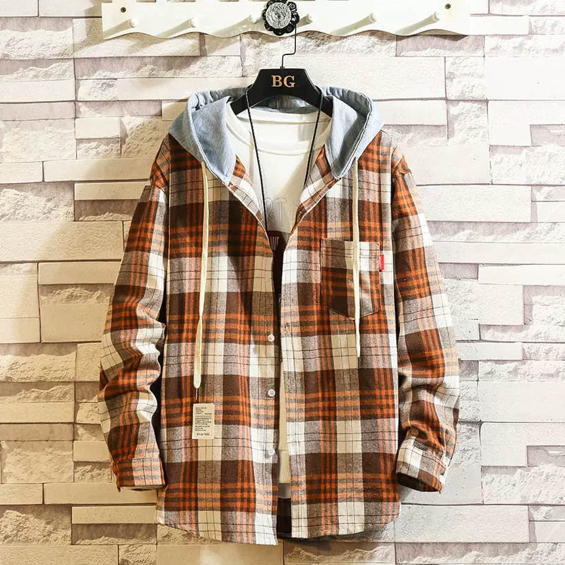 Бренд демисезонная рубашка, худи, oversized