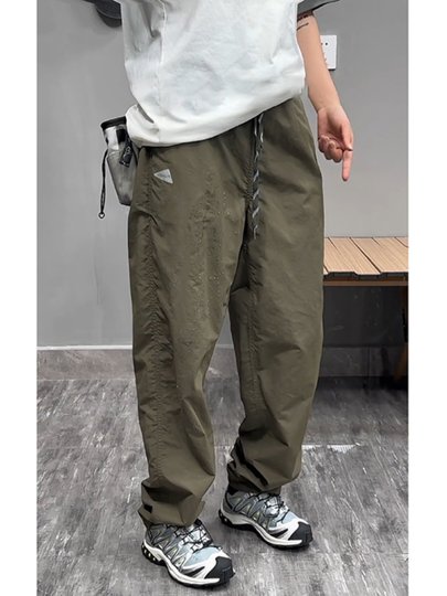 Three-Proof Softshell Hiking Pants for Women, American Style, Slightly Tapered, Pear-Shaped Body, Harem Pants, Plus Size, Outdoor Paratrooper Hiking Pants