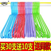 Extra thick clothes hanger thick adult drying rack baby children clothes hanger hanging household clothes rack non-slip no trace