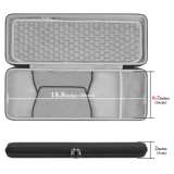 Geekria Применимо к клавиатуре Wooting80HE 98-100 + интегрированный портативный пакет клавиатуры для хранения мыши