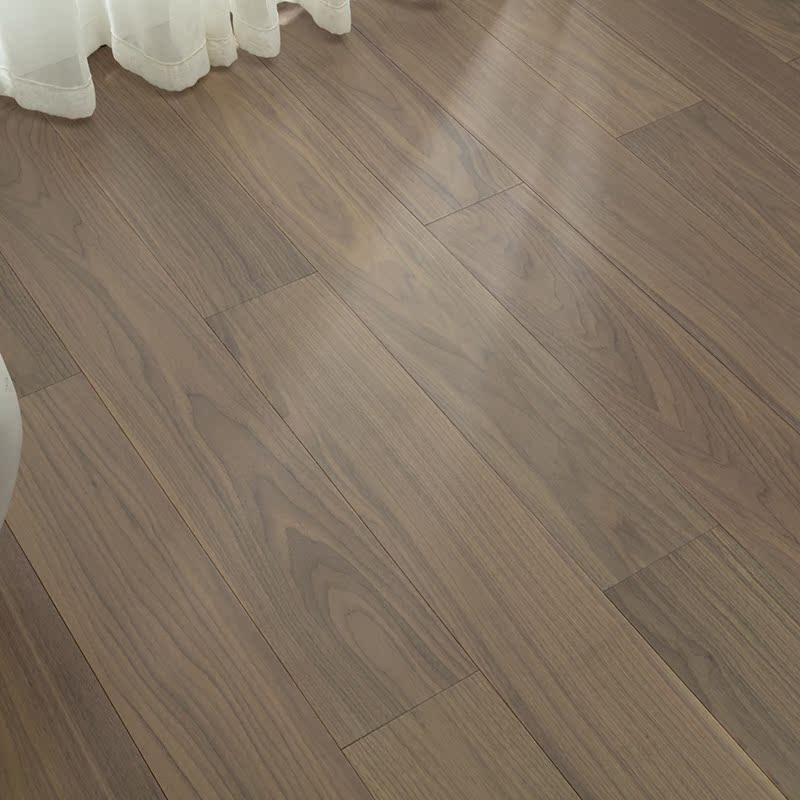 New Pint Morandi Color Ensemble Black Walnuts New Three-layer Solid Wood Floor Living Room Bedroom Home Abrasion Resistant Composite Wood Flooring