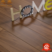 Log pure solid wood floor King Kong teak acacia walnut teak color lock geothermal indoor environmental protection household