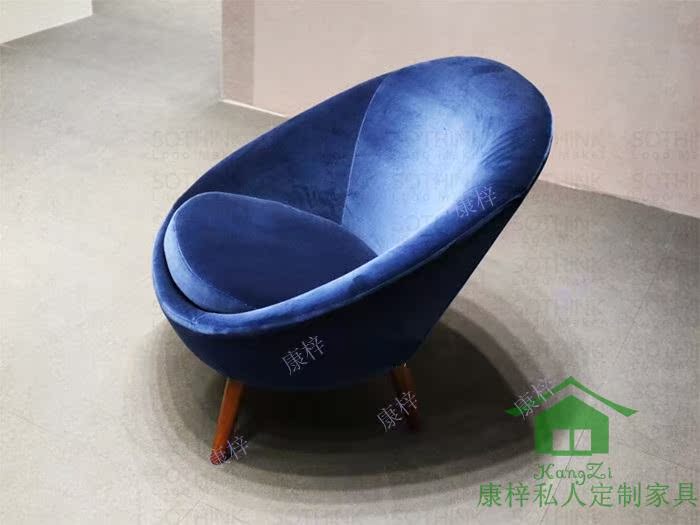 Nội thất tùy chỉnh - Thời trang Bắc Âu FRP phòng chờ ghế đá cẩm thạch bàn cà phê bán hàng văn phòng tiếp tân ghế - Đồ nội thất thiết kế ghế đọc sách