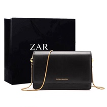 Chain bag women crossbody 2021 new summer niche texture leather Women bag small fragrant wind Black foreign style small square bag