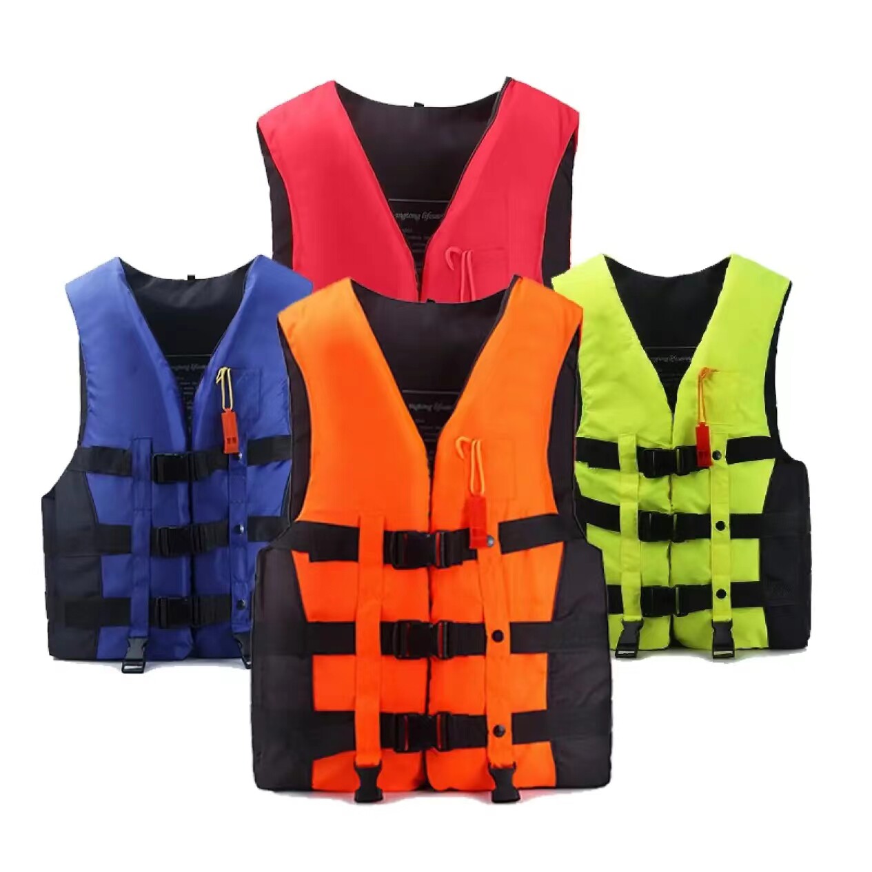 Nanning Adult Lifejacket Big Buoyancy Professional Oxford Foam Vest Safety Rope Lifetime Clothes