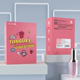 Фальшивый язык, облизывая женские инструменты, автоматически лизать мастурбацию инь.