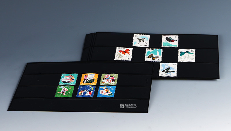 German Linde insert ticket card 3 lines black bottom TK0003 collection of empty volumes of paper coin large-capacity stamp collection