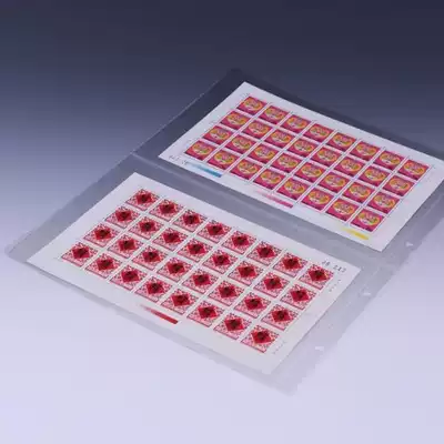 German lighthouse F Series 2 rows transparent round zodiac JT large edition stamp collection album album insert 5 pages