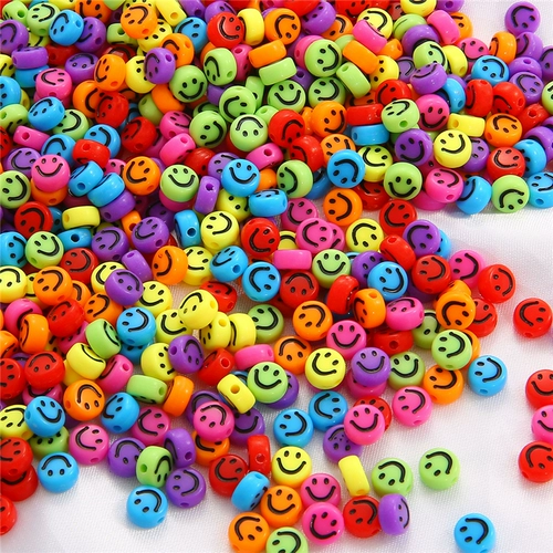 Акриловые бусины, аксессуар, детские аксессуары ручной работы, браслет, 7мм