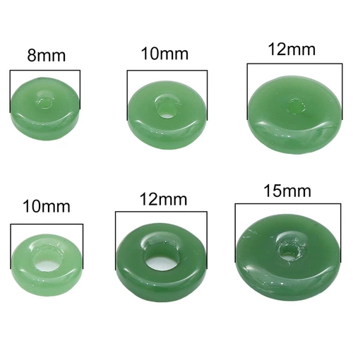 Стеклянный защитный амулет из нефрита, пряжка, ожерелье и браслет, аксессуар ручной работы, плетеные бусины, DIY