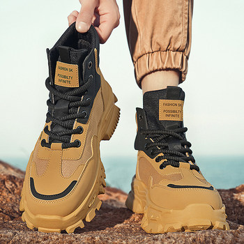 Extra large size men's shoes winter new style 45 casual high-top martin boots 46 single fashion men's boots 47 versatile boots 48