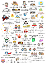 Hand account stickers Salt material characters small items Cute small fresh sulfuric acid paper sub-surface printing uncut A4