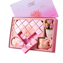 Brown sugar ginger tea brown sugar cubes aunt love brown sugar ginger jujube tea gift box brewed Chinese Valentines Day 520 gift for girlfriend