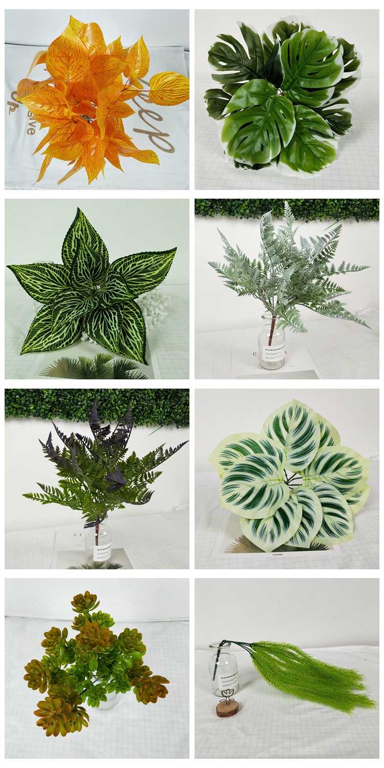 Mô phỏng Hoa hồng Hydrangea Plant Wall Hoa Phụ kiện tường Hoa giả Hoa giả Cây xanh Trang trí tường thực vật - Hoa nhân tạo / Cây / Trái cây tường cây giả