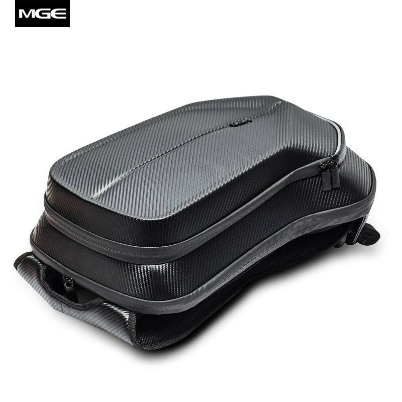 Backpack Men's Carbon Backpack Ride Lightweight Oversized Capacity HardShell School Bag 17 inch Laptop Bag