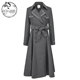 Coat Coat DH01F97012D D-HARRY Dihari mùa xuân Mùa thu dài đúp Row Nút nữ