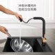 Higold Kitchen 7-Shaped Pull-Out Faucet 304 Stainless Steel Hot and Cold Rotating Retractable Sink Splash-Proof Faucet