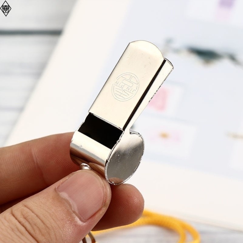 Stainless steel mouth whistle 304 Fire new Referee Treble Training Iron Metal Traffic Police Whistle Fire Coach Special