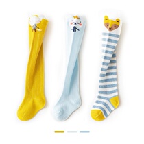 long leg long socks baby spring autumn pure cotton overknee stretch leg new arrival thin long loose mouth fat boy baby