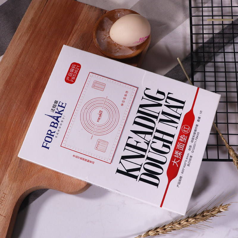 French bakery dough pad baking tool silicone pad with scale kneading pad rolling noodle Pad for household