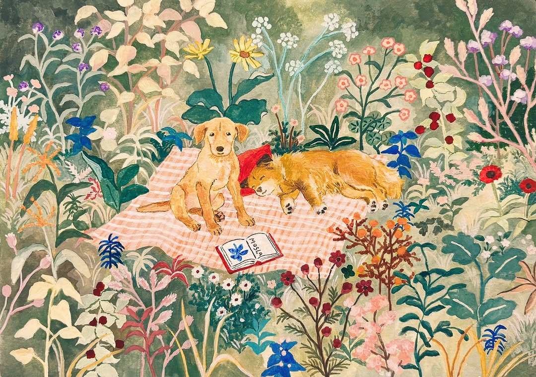 韩国插画师mosla_greem