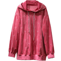 D-Female 2021 Spring A3DCB1166 Silhouette hooded sweater A3DCB116667 A3DCB116671