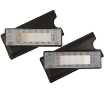 British ELCOMETER Easy High E129-3 1 2 Roughness Comparison Plate Coarse Sand Blasting hybrid