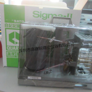 Japan SATO Sato 7210-00 SIGMA II NSII-Q TEMPERATURE AND HUMIDITY RECORDER original spot