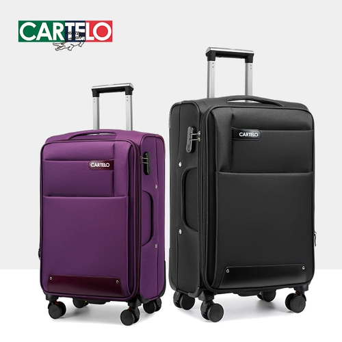 Вместительный и большой универсальный чемодан, ткань оксфорд, 24 дюймов