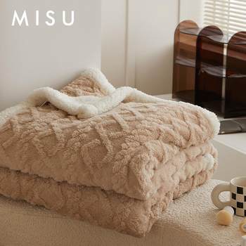 Blankets office nap blankets sofa blankets winter thickened coral velvet blanket towel covered with casual blankets blankets warm