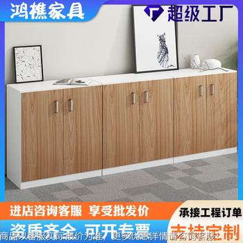 办公文件柜 板式文件柜 矮柜文件柜 资料柜 办公家具空格柜储物柜