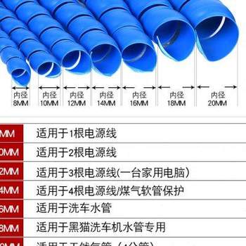 Wire wrapping wire storage and finishing decoration wire tram cable solid wire f-wire w wire management device anti-bite