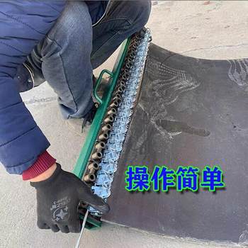 V6 conveyor belt belt buckle nail buckle machine hammer blow pneumatic motor head conveyor belt joint tool belt card installation mold