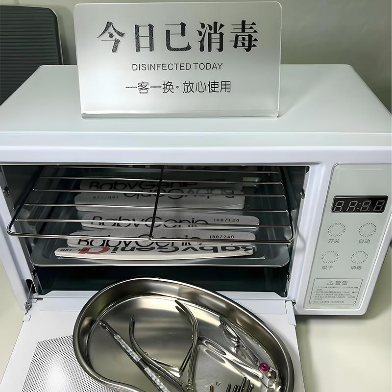 Towel disinfection cabinet small tool disinfection cabinet tattoo disinfection double eyelid surgery tattoo desktop mask sterilizer