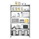 Six-layer thickened shelf kitchen stainless steel storage rack floor-standing multi-layer storage rack storage thickened pot rack
